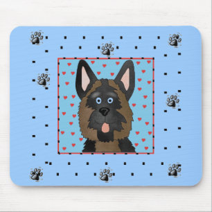 Schäferhund-Hundet-shirts und -geschenke Mousepad