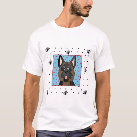 Schäferhund-Hundet-shirts und -geschenke T-Shirt (Vorderseite)