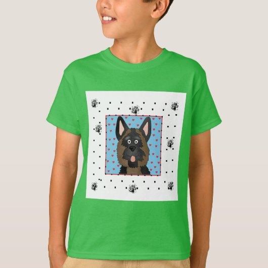 Schäferhund-Hundet-shirts und -geschenke T-Shirt (Vorderseite)