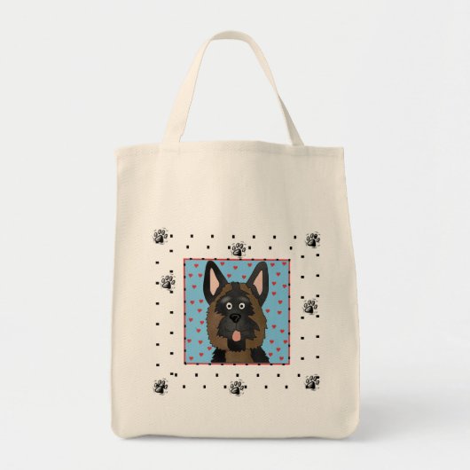 Schäferhund-Hundet-shirts und -geschenke Tragetasche (Vorne)