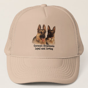 Schäferhund-Hut Truckerkappe