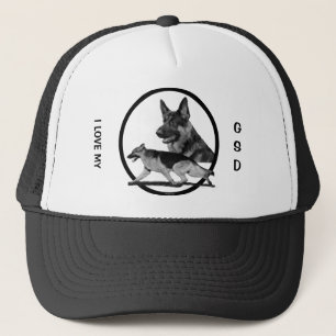 SCHÄFERHUND-HUT TRUCKERKAPPE