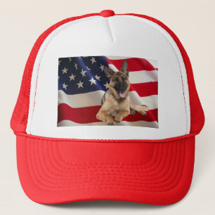 Schäferhund-Hut Truckerkappe