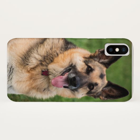 Schäferhund iPhone X Fall Case-Mate iPhone Hülle (Rückseite (Horizontal))