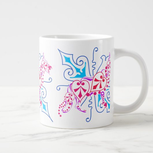 Schäferhund Jumbo-Tasse (Rechts)