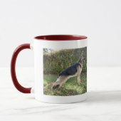 Schäferhund-Kaffee-Tasse Tasse (Links)