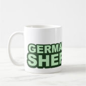 Schäferhund Kaffeetasse (Links)