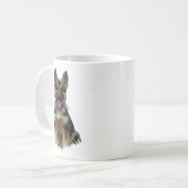 Schäferhund Kaffeetasse (Vorderseite Links)