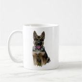 Schäferhund Kaffeetasse (Links)