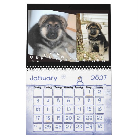 Schäferhund-Kalender Kalender (Jan 2027)