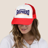 Schäferhund-Kappe Truckerkappe (Beispiel)