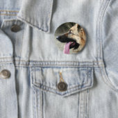 Schäferhund-Knopf Button (Beispiel)