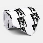 Schäferhund Krawatte (Gerollt)