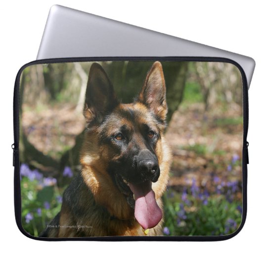 Schäferhund Laptopschutzhülle (Vorderseite)