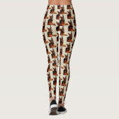 SCHÄFERHUND-Leggings Leggings (Rückseite)