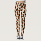 SCHÄFERHUND-Leggings Leggings (Vorderseite)