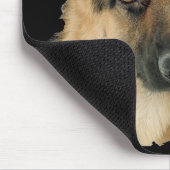 Schäferhund-Liebe Mousepad (Ecke)