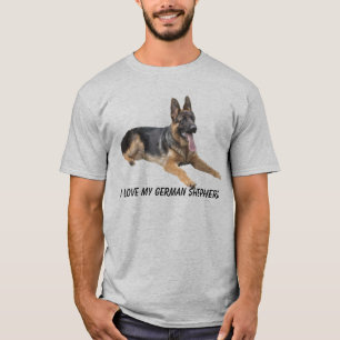 Schäferhund-Liebe-T - Shirt