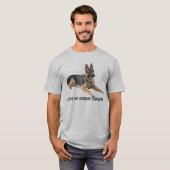 Schäferhund-Liebe-T - Shirt (Vorne ganz)