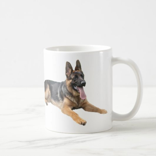 Schäferhund-Liebe-Tasse Kaffeetasse (Rechts)