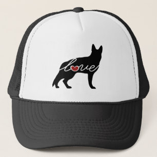 Schäferhund-Liebe Truckerkappe