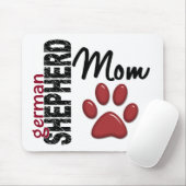 Schäferhund-Mama 2 Mousepad (Mit Mouse)