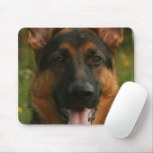 Schäferhund-Mausunterlage Mousepad (Mit Mouse)