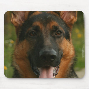 Schäferhund-Mausunterlage Mousepad