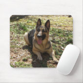 Schäferhund-Mausunterlage Mousepad (Mit Mouse)
