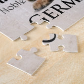 Schäferhund-Merkmal-Puzzlespiel Puzzle (Seite)