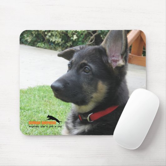 Schäferhund Mousemat Mousepad (Mit Mouse)