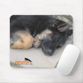 Schäferhund Mousemat Mousepad (Mit Mouse)