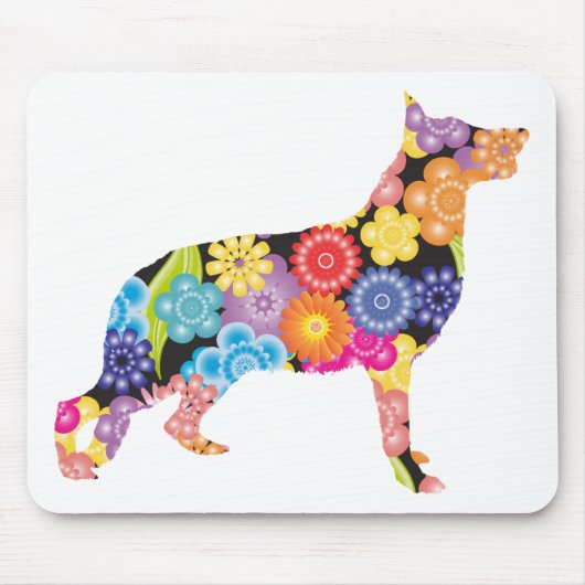 Schäferhund Mousepad (Vorne)