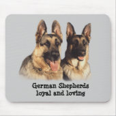 Schäferhund Mousepad (Vorne)