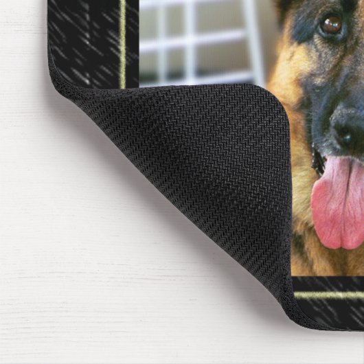 Schäferhund Mousepad (Ecke)