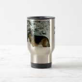 Schäferhund-Pendler-Kaffee-Tasse Reisebecher (Mittel)