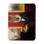 Schäferhund | Piano Waltz Magnet (Vertikal)