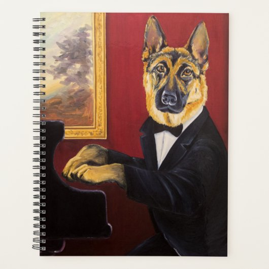 Schäferhund | Piano Waltz Planer (Vorderseite)