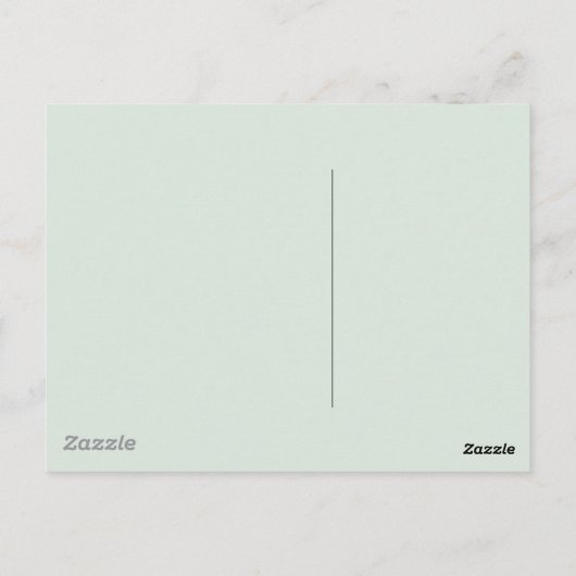 Schäferhund Postkarte (Rückseite)