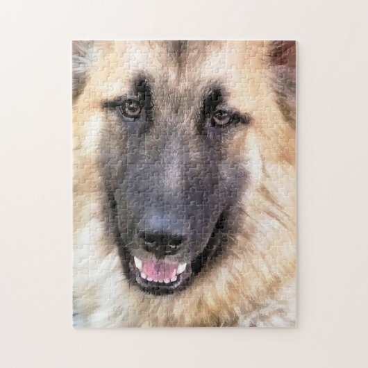 SCHÄFERHUND PUZZLE (Vertikal)