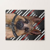 Schäferhund Puzzle (Horizontal)