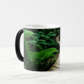 Schäferhund-Regen-Wald Verwandlungstasse (Vorderseite Links)