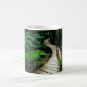 Schäferhund-Regen-Wald Verwandlungstasse (Mittel)