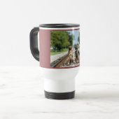 Schäferhund-Reise-Tasse Reisebecher (Vorderseite Links)