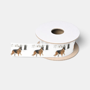Schäferhund-Satin-Band Satinband