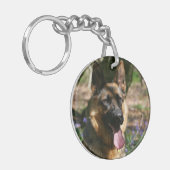 Schäferhund Schlüsselanhänger (Vorderseite links)