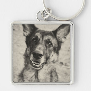 Schäferhund-Schlüsselkette Schlüsselanhänger