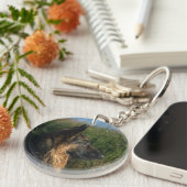 Schäferhund-Schlüsselring Schlüsselanhänger (Vorderseite rechts)