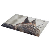 Schäferhund-Schneidebrett Schneidebrett (Ecke)