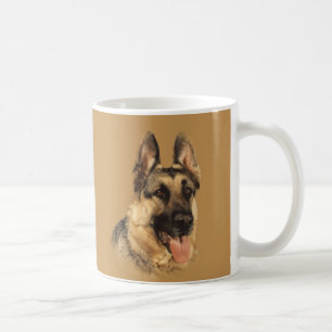 Schäferhund-sehr hübsche Tasse